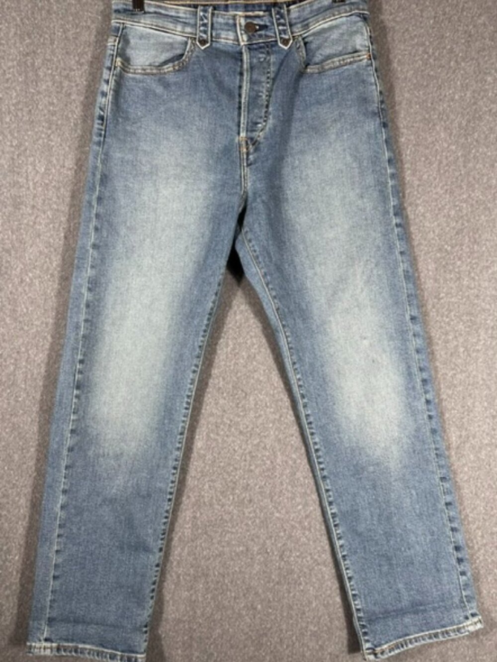 Levi's Wedgie Straight Jeans Womens Sz 29 Blue Denim Midwash High Rise 29x28